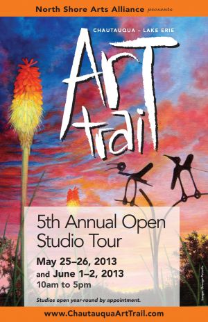 Art Trail poster, 2013